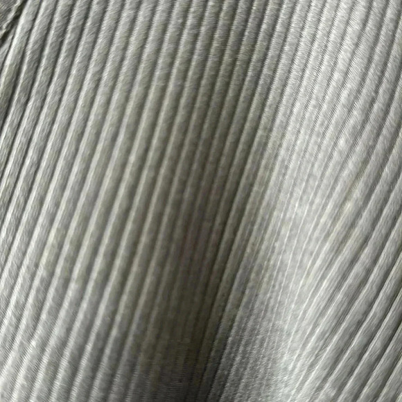 Occasion Black Ribbed Crop Top XL NWT V-Neck Front Ties - Picture 5 of 11